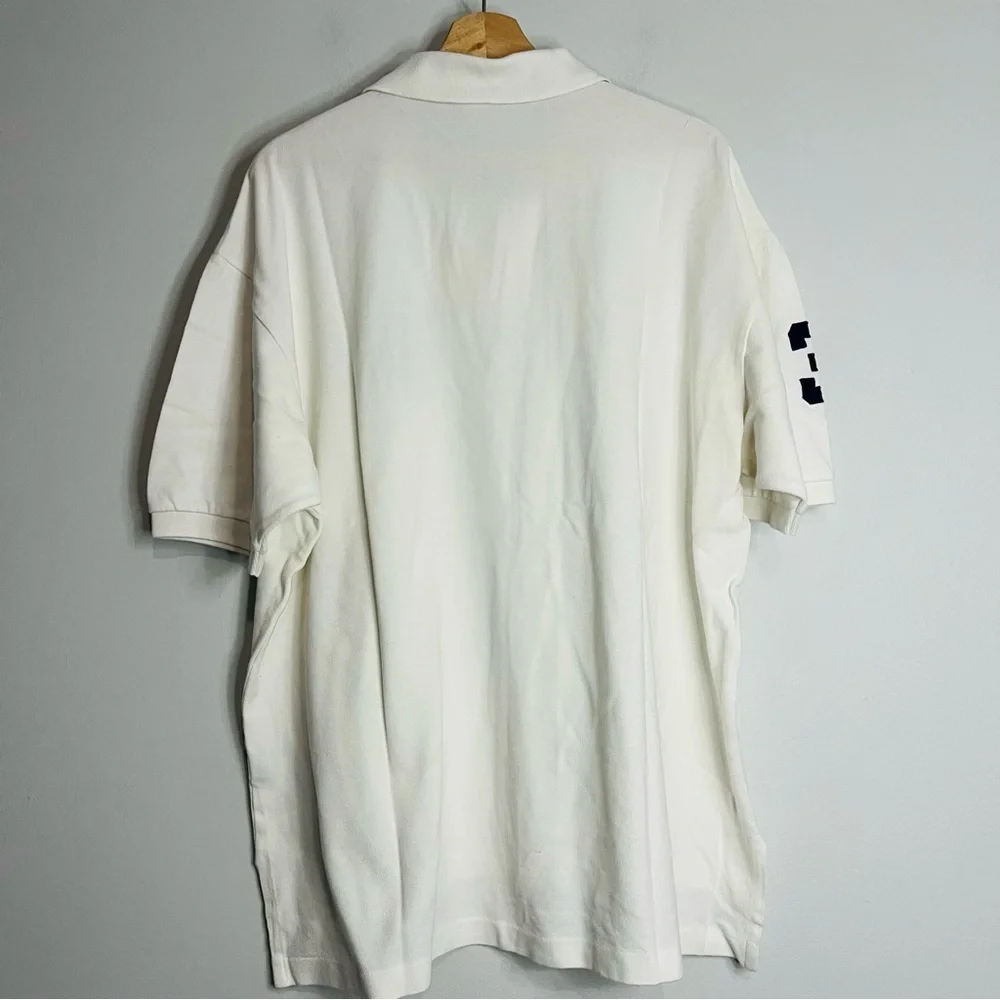 Vintage Polo RL White Big Pony Classic Polo 2XL